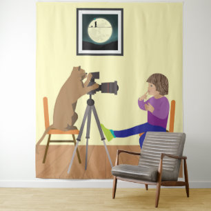 Tenture Photographe de chat