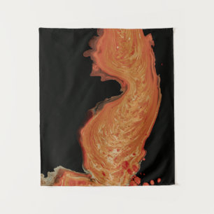 Tenture Photographie de peinture rouge