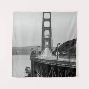 TENTURE PHOTOGRAPHIE GRASCALE DU PONT CÂBLE