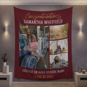 Tenture Photos de fête de fin d'études Bourgogne 2026 Toil