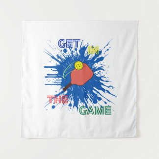 Tenture Pickleball joueur paddle sport