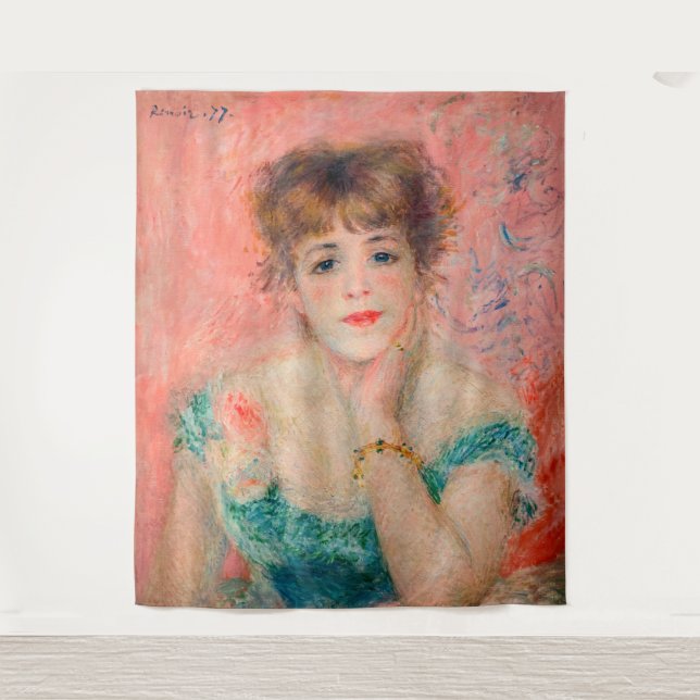 Tenture Pierre-Auguste Renoir - Actrice Jeanne Samary (Devant)
