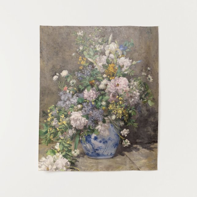 Tenture Pierre-Auguste Renoir Bouquet de printemps (Devant)