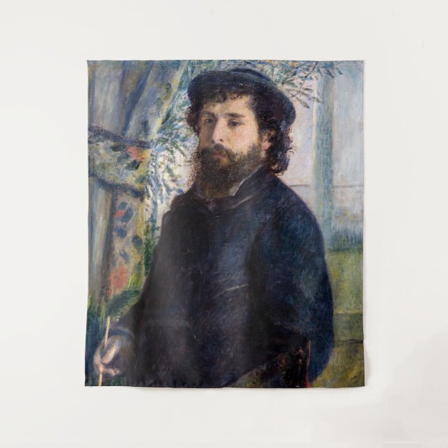 Tenture Pierre Auguste Renoir - Portrait de Claude Monet (Devant)