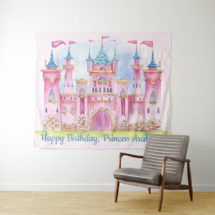 Tenture Pincess Anniversaire de la fête Bannière