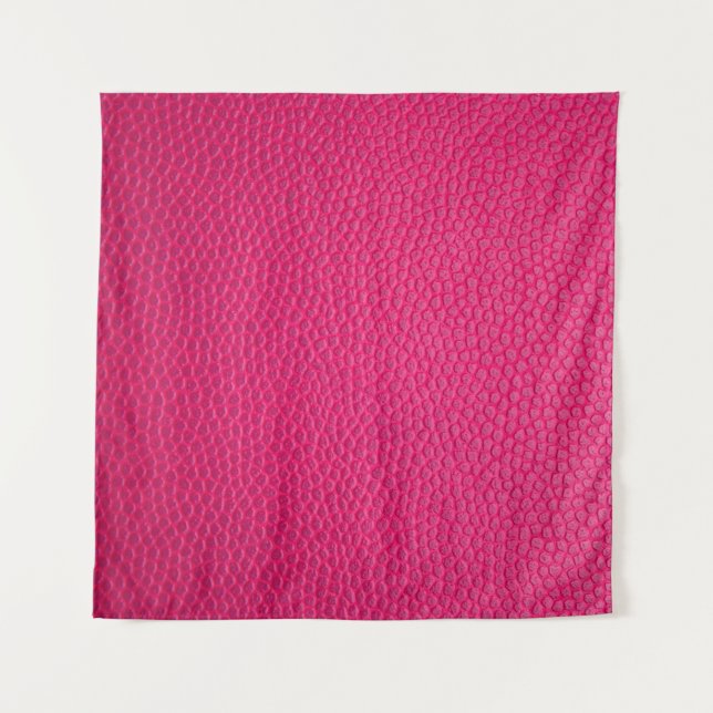 Tenture Pink leather leather texture skin (Devant)