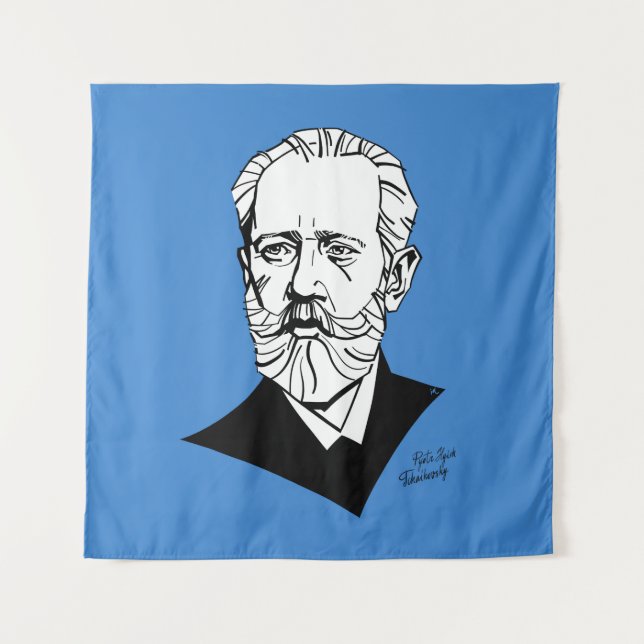 Tenture Piotr Tchaïkovski (Devant)