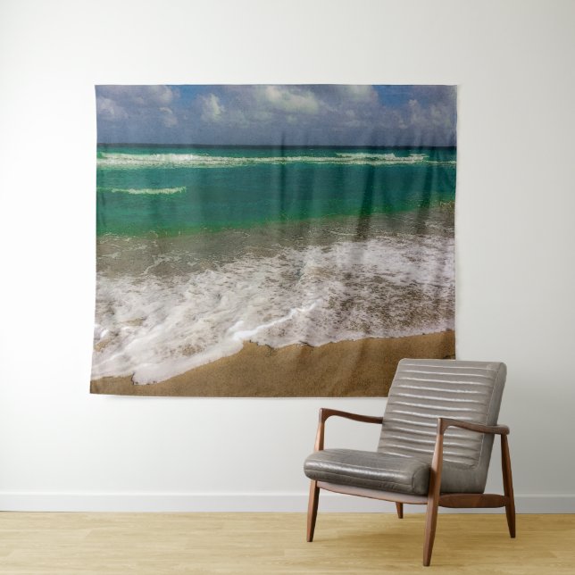 Tenture Plage Juno (En situation (horizontale))