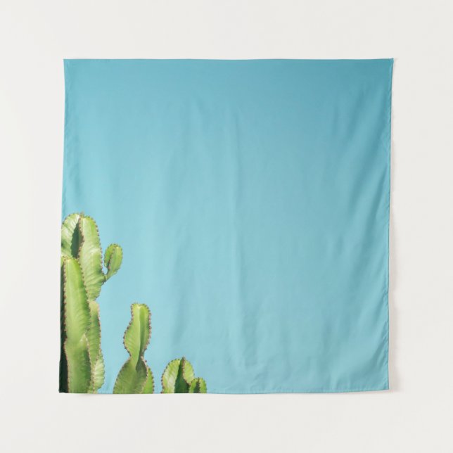 Tenture Plante cactus vert (Devant)