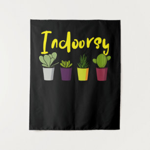 Tenture Plantes grasses Plantes en pot