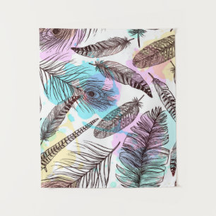 Tenture Plumes de paquetage