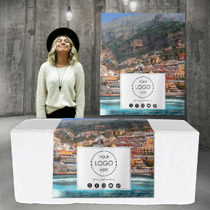 Tenture Pop Up Shop Table Runner Banner Logo Voyage Photo