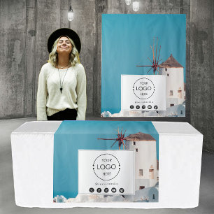 Tenture Pop Up Shop Table Runner Banner Logo Voyage Photo