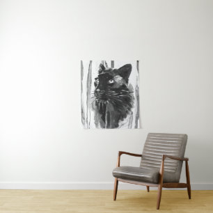 Tenture Portrait Panther