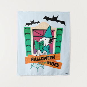Tenture Potions Magiques de Snoopy Peanuts Halloween
