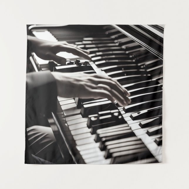 Tenture Précision dans le mouvement #1 (Devant)