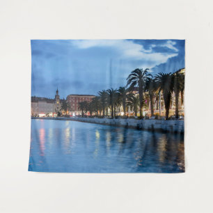 Tenture Promenade de Split en Croatie
