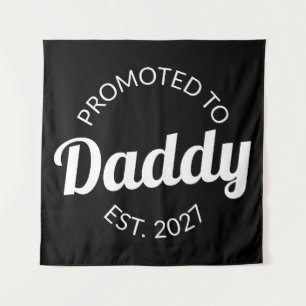 Tenture Promu Papa 2027 Futur Papa Cadeau Baby Shower Je