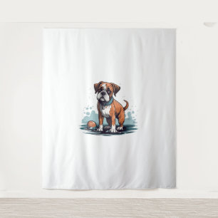 Tenture PupArt Design Boxer Briefs - Funny Chien Graphisme