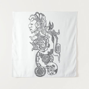 Tenture Quetzalcoatl Aztec Art