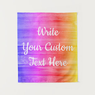 Tenture Rainbow Birthday Party Photo Boot Backdrop Prop