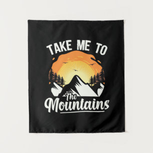 Tenture Randonnée Emmène Moi Dans Les Montagnes