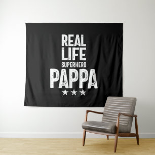 Tenture Real Life Superhero Pappa Cadeau Père