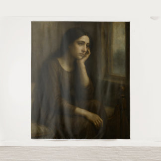 Tenture Réflexion mélancolique - Porteur classique intempo