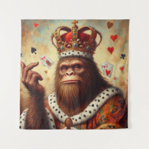 Tenture Reine des Coeurs de Bigfoot