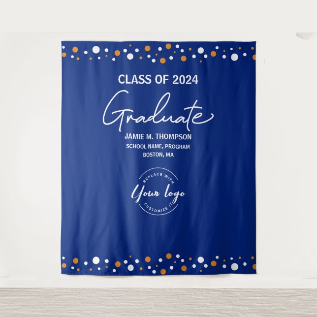 Tenture Remise des diplômes de la promotion 2024 de la cla (Devant)