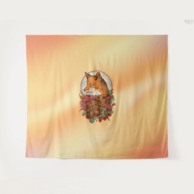 Tenture Renard (Devant (Horizontal))