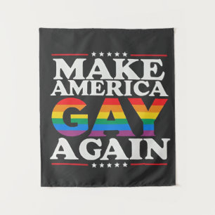 Tenture Rendre à l'Amérique gay le mois de la fierté LGBT