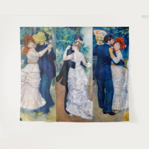 Tenture Renoir - Dance serie : Bougival, Ville & Pays