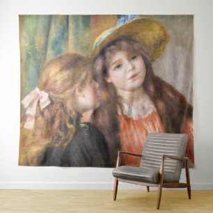 Tenture Renoir - Portrait de deux petites filles