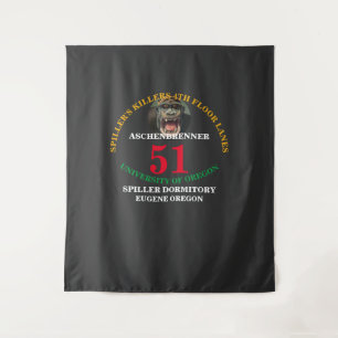 Tenture Résidence universitaire de l'OREGON Équipe JERSEY