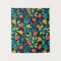 Ressort rouge et vert Couleurs pomme Motif de frui