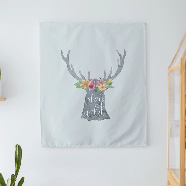 Tenture Restez à l'abri (Créateur téléchargé)