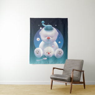 Tenture Rêve de Bichon Ice Shaver