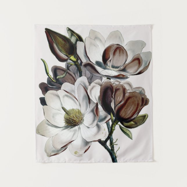 Tenture Rêve de chocolat de magnolia (Devant)