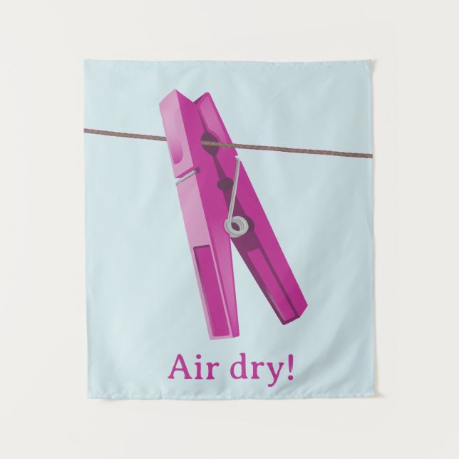 Tenture Robe de linge (Devant)