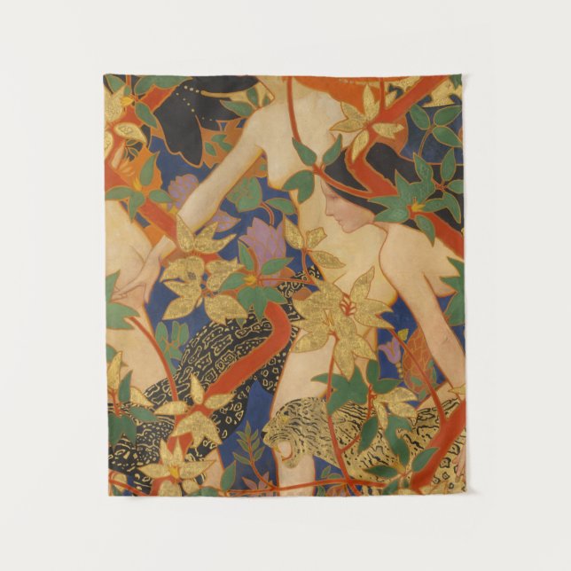 Tenture Robert Burns - La Chasse (Diana Et Ses Nymphes) (Devant)