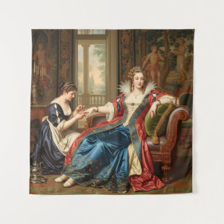 Tenture Rococo Secrets : La beauté du Regal dans un cadre 