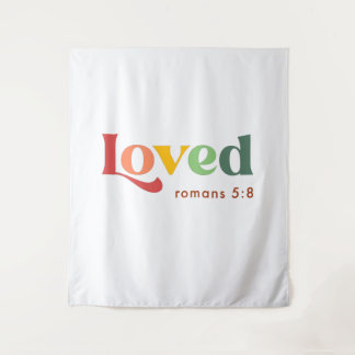 Tenture Romain aimé 5:8 Verse de la Bible