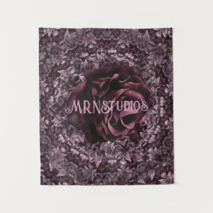 Tenture Rose Mandala