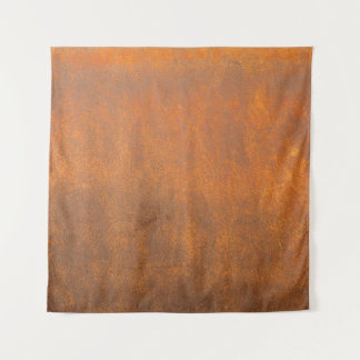 Tenture Rouille noire, texture métallique gros plan.