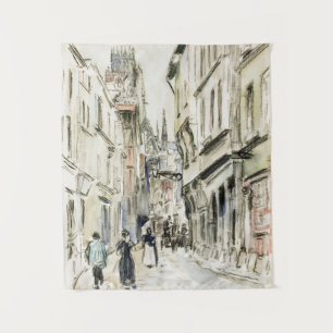Tenture Rue Damiette, Rouen (vers 1884) par Camille Pissar