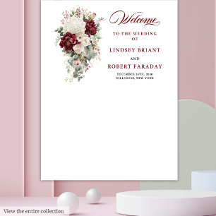 Tenture Rustic Chic Boho Bourgogne Mariage Photo Contexte