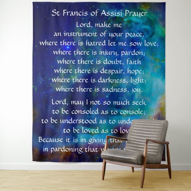 Tenture Saint François d'Assise (En situation)