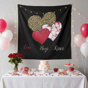 Tenture Saint-Valentin sauvage 
