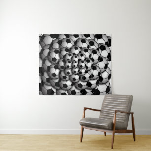 Tenture Saison de soccer Tapestry